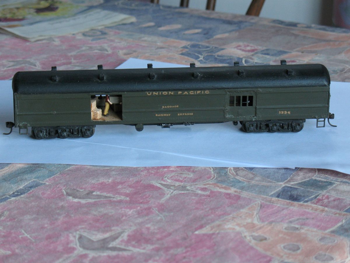 Harriman baggage UP Union Pacific custom built