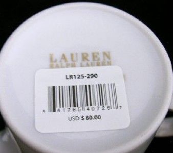 ralph lauren hastings chocolate creamer new