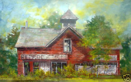  Reproductions Central New York 27x43 Original Hall Groat SR