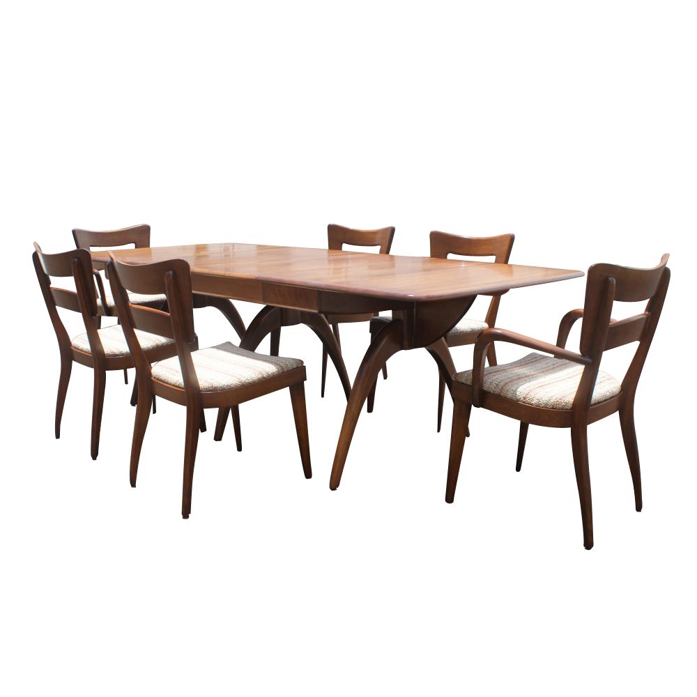 heywood wakefield heywood wakefield m197g dining table 1948 1955 most