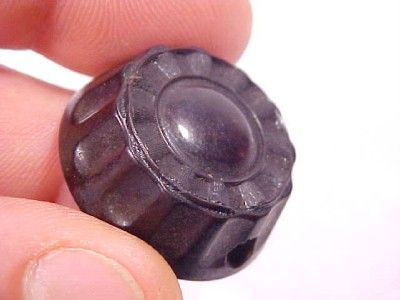 vintage antique bakelite radio knob