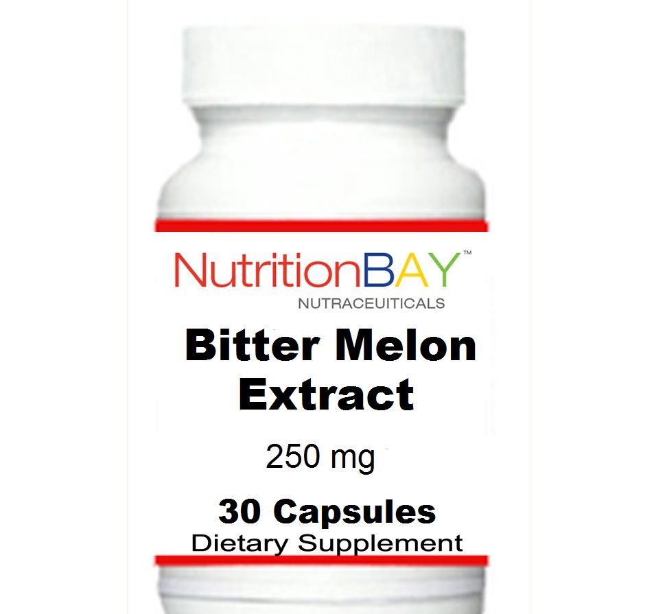 Bottles Bitter Melon Extract, Health Benefits, Antioxidant, 250mg 30