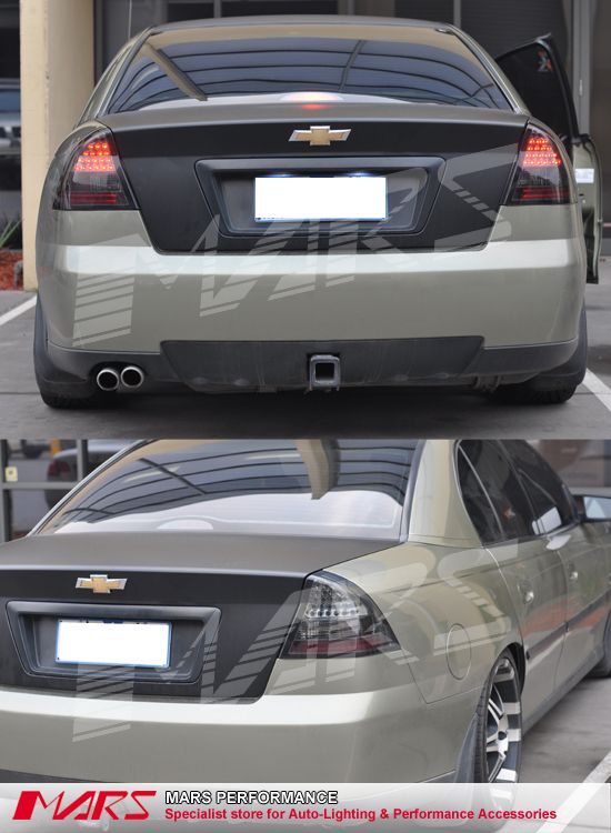 ve commodore smoked tail lights