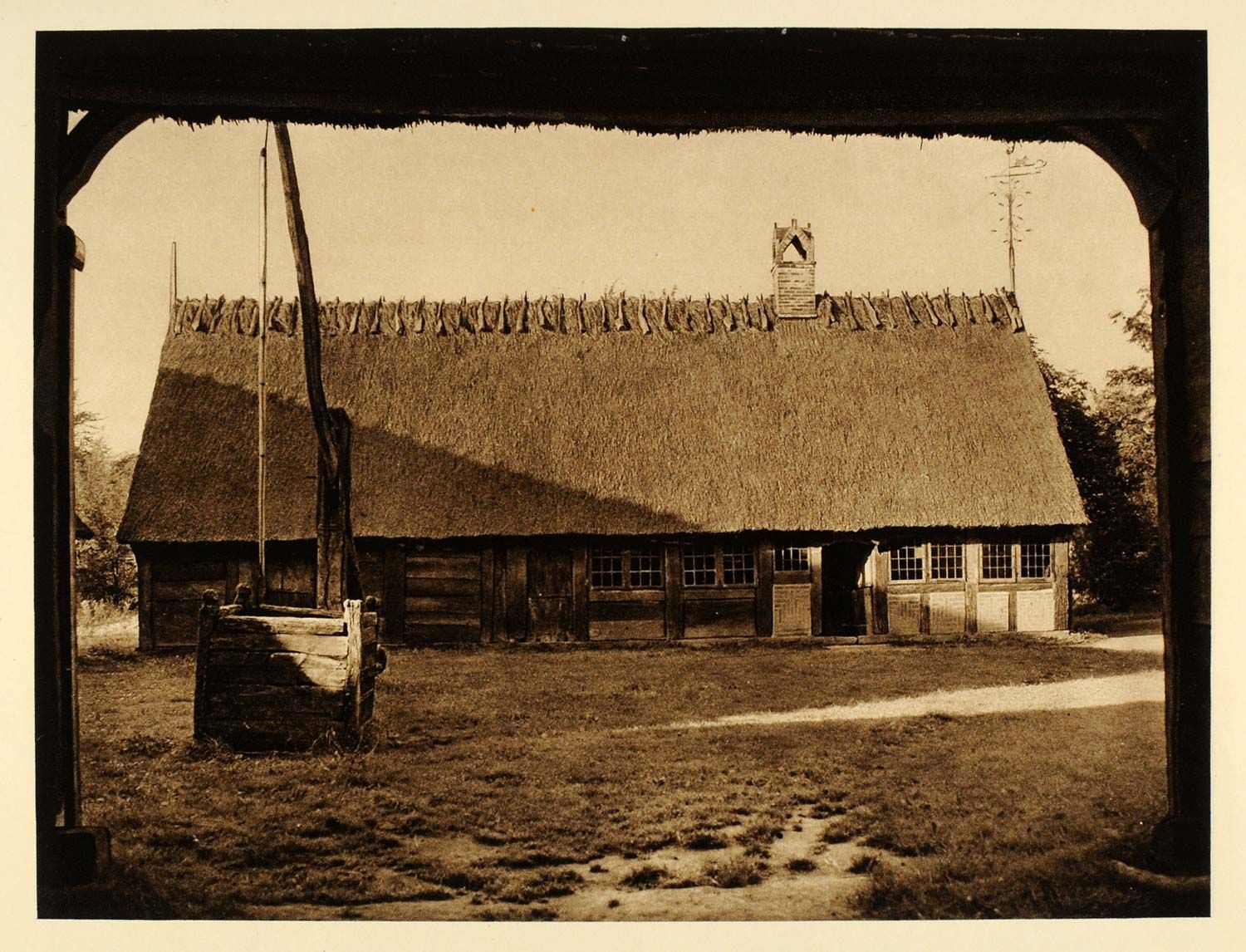 1932 Copenhagen Slotsholmen Lyngby Open Air Museum Farm   ORIGINAL