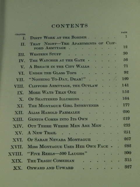 1922 MERTON OF THE MOVIES Harry Leon Wilson FIRST ED. Leather Trade