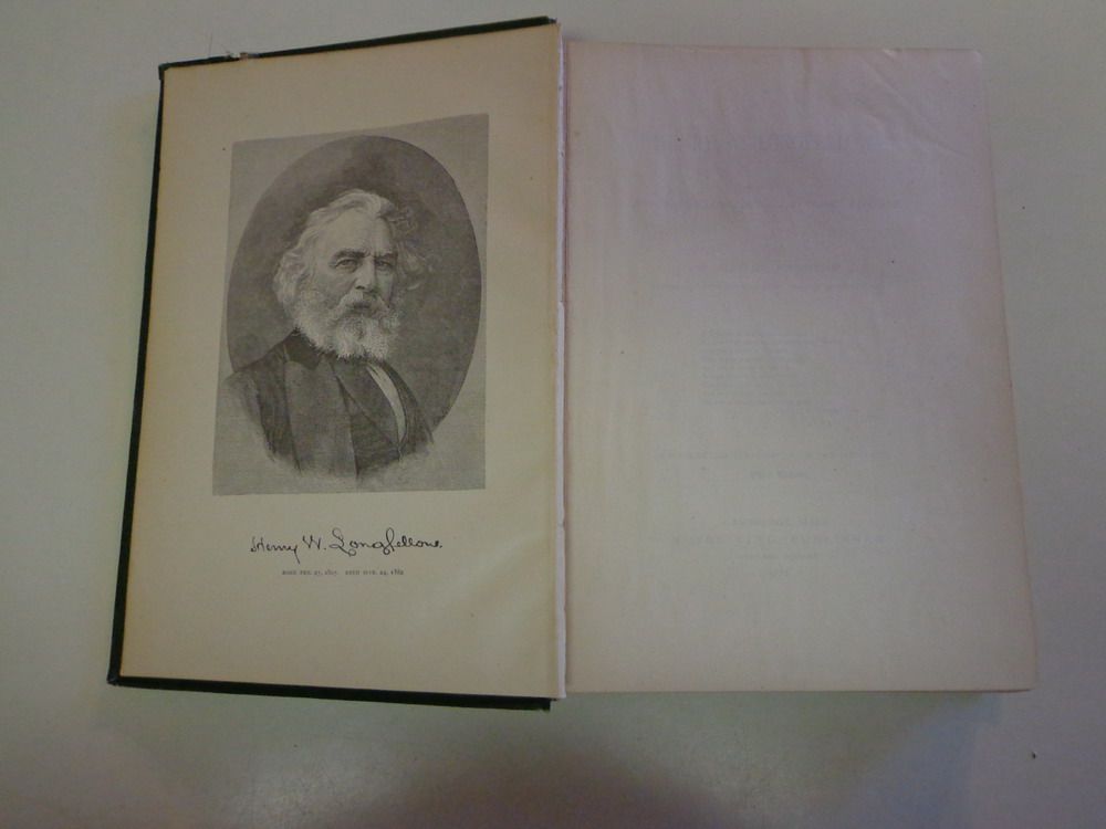 Henry w Longfellow Biography Anecdote Letters Criticism 1882 Decorated