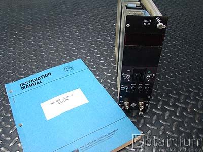 Harshaw NS 30 Scaler w Instruction Manual