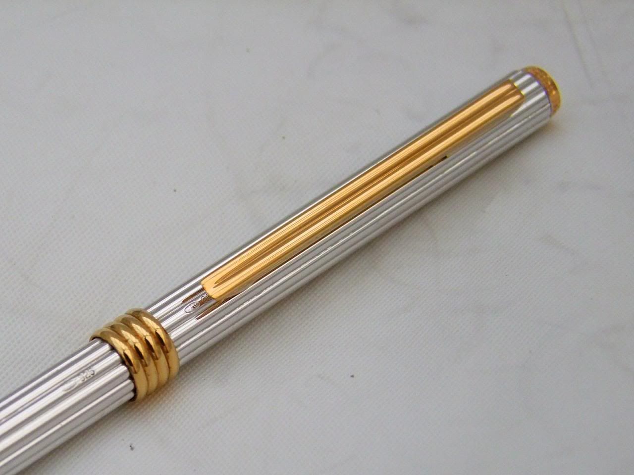 RARE HM Sterling Silver Christian Dior Ballpoint Pen