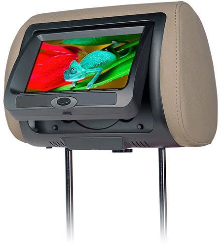  CLD 700 7 TFT LCD Headrest Monitor with Built in DVD Player