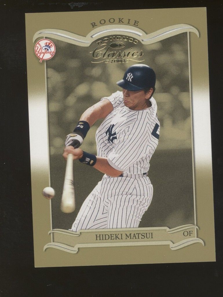 A5859 2003 Donruss Classics 193 Hideki Matsui 1378 1500