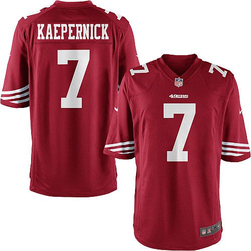 Colin Kaepernick Nike 2012 13 Youth L 49ers Jersey New w Tags NWT