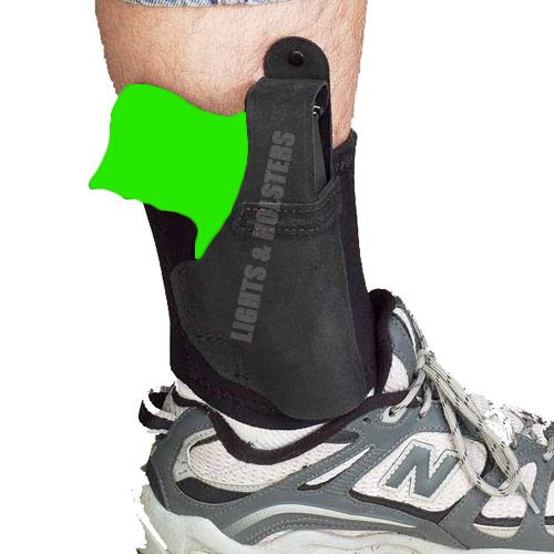 GALCO AL608 ANKLE LITE ANKLE HOLSTER SIG SAUER P238 COLT MUSTANG BLACK