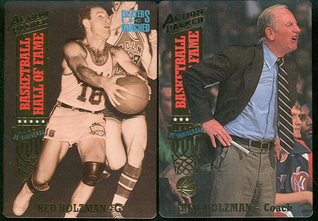 Rochester Royals Brooklyn 2 Red Holzman Coach Cards See