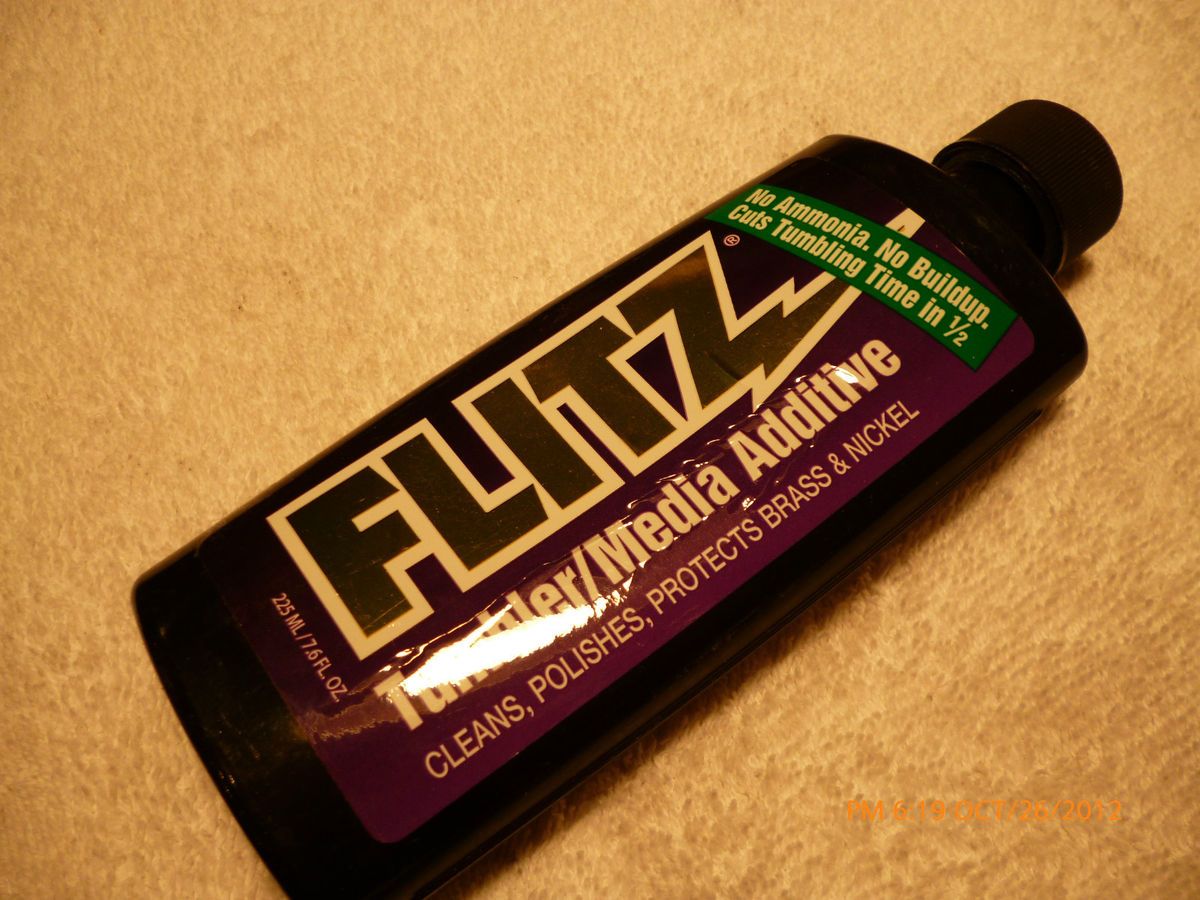 Flitz tumbler media no ammonia no buildup 04885