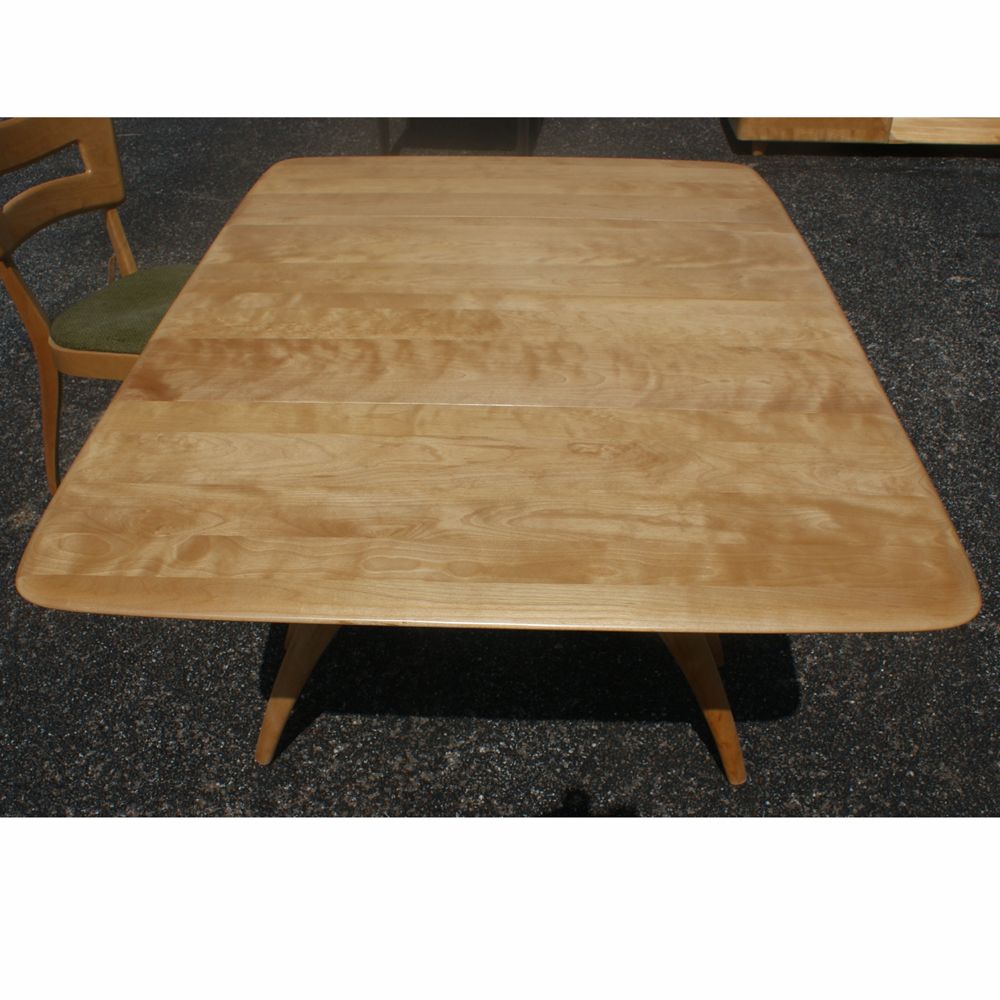 heywood wakefield heywood wakefield m197g dining table 1948 1955 most