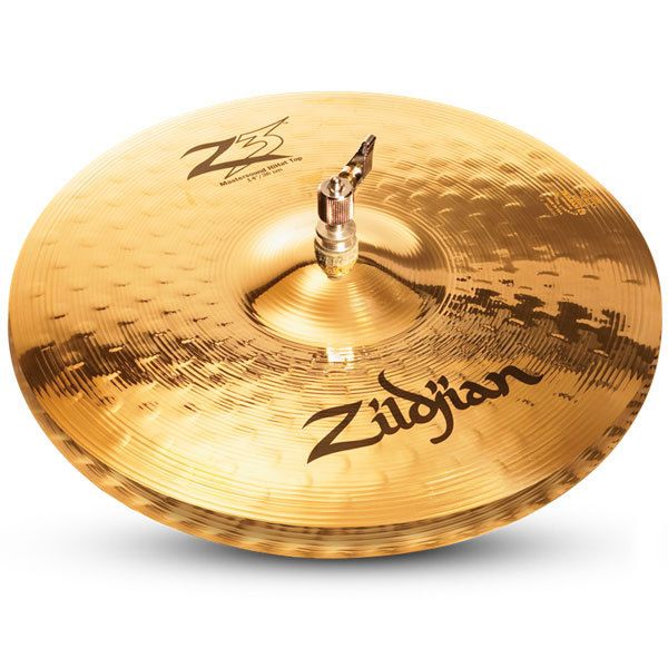 Zildjian Z30417 14 Z3 Mastersound Hi Hat Pair Drumset Cast Bronze