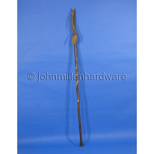 whistle creek hickory tracker hiking stick 48 economical and