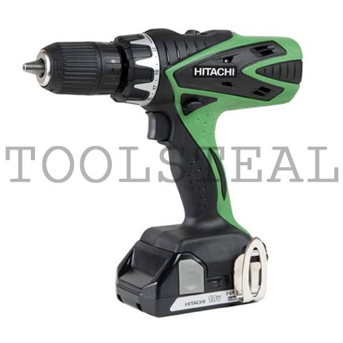 Hitachi DV18DSFL 18V Lithium Ion Hammer Drill & Flashlight AGRADE w