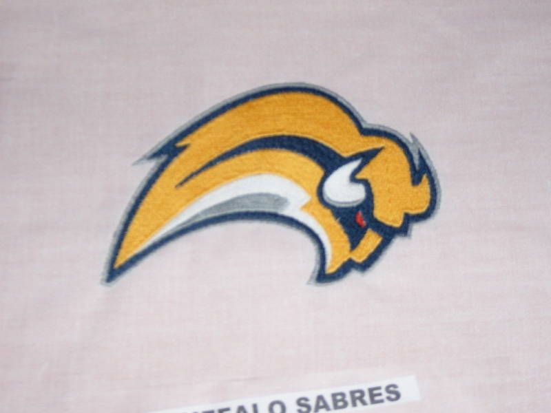 Buffalo Sabres Hockey Fabric Logo Sport Quilt Block