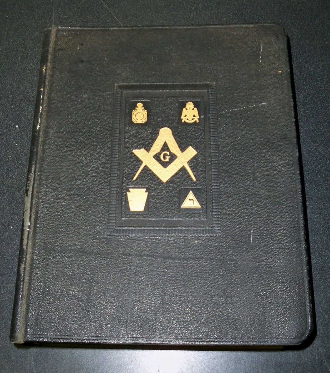 HOLMAN MASONIC REFERENCE HOLY BIBLE CIRCA 1950S