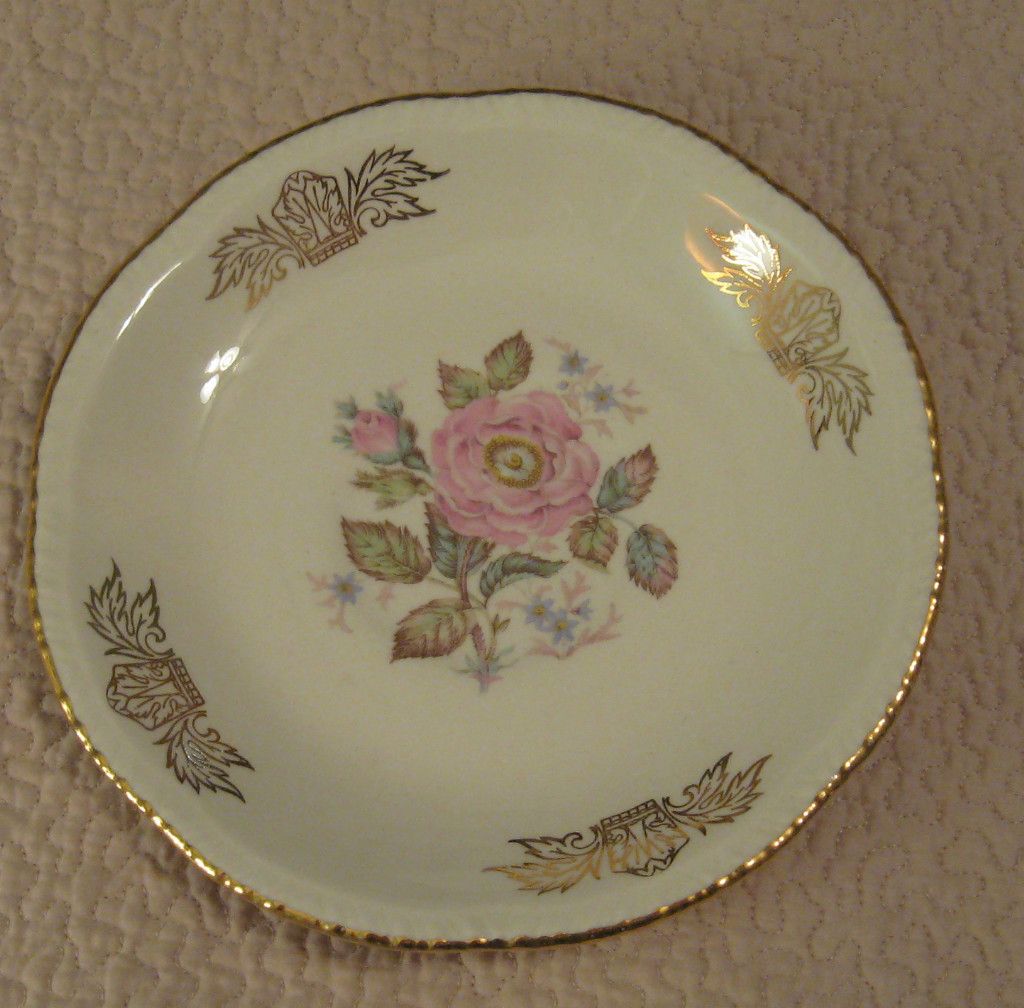 Homer Laughlin Queen Esther Pattern Saucer