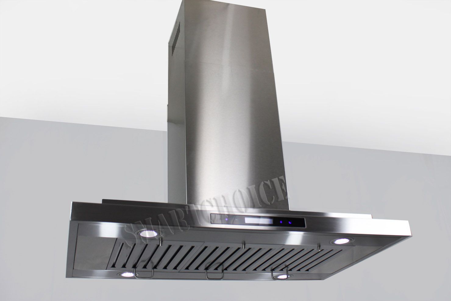 36 Kitchen Island Mount Stainless Steel Range Hood w Baffle s GL9011