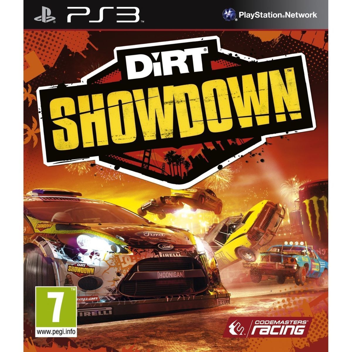  PS3 Racing Car Rally Crash Burn Hoon Brand New 883929253142