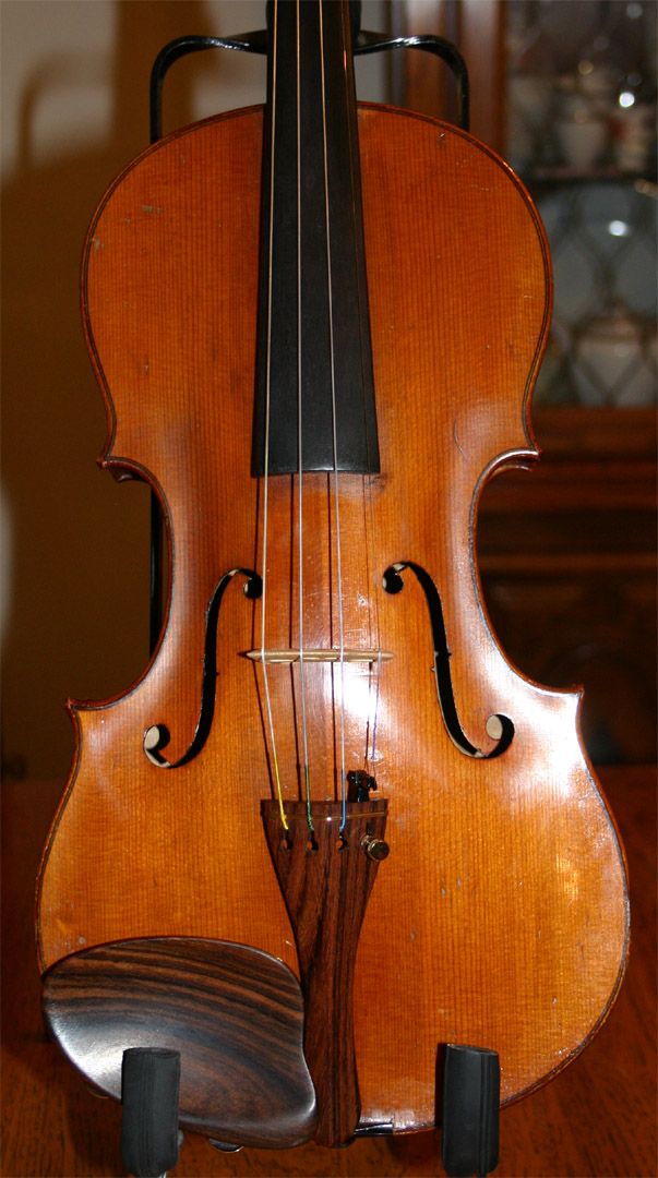 Very Fine Old Full Size German Violin Labeled Peter Schultz