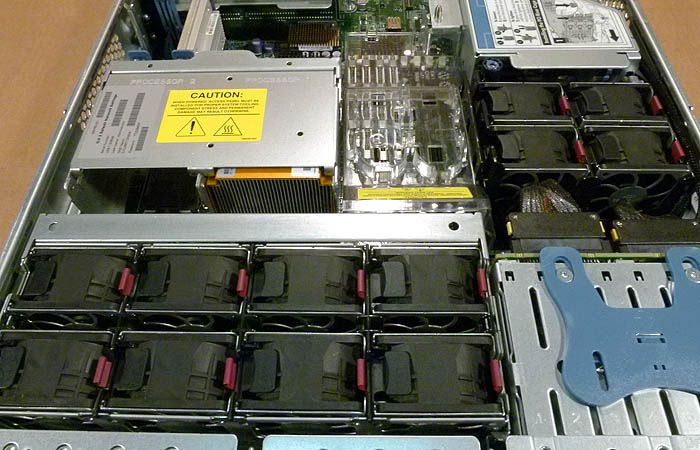 HP Proliant DL380 G5 Server Dual Core 1 6GHz 4GB RAM DVD E200 RAID