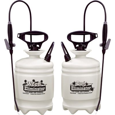 Hudson Twin Pack of Weed Bug Eliminator Sprayers 2 Gal Cap 60182TP