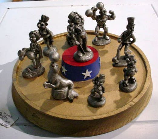 Hudson Pewter 10 PC Circus