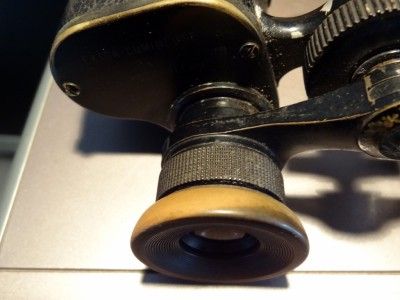 Antique Early 20thC French Huet 8x Postbellum 44838 Binocular