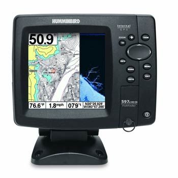 Humminbird 4081201 Fishfinder 597CI HD Di Combo Fishfinder