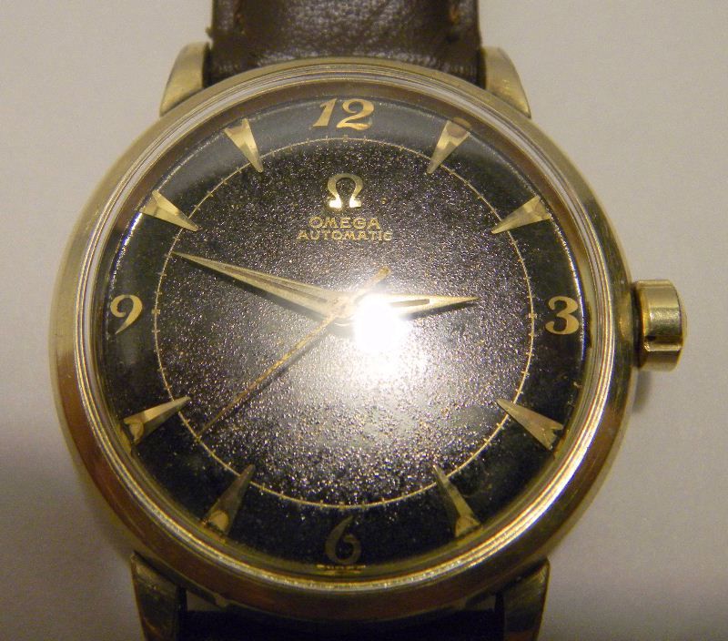 Vintage Omega 1940s Tear Drop Lugs Runs Intermittently