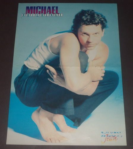 Mihael Hutchence Sandra Bullock RARE Turkish Poster INXS 51270