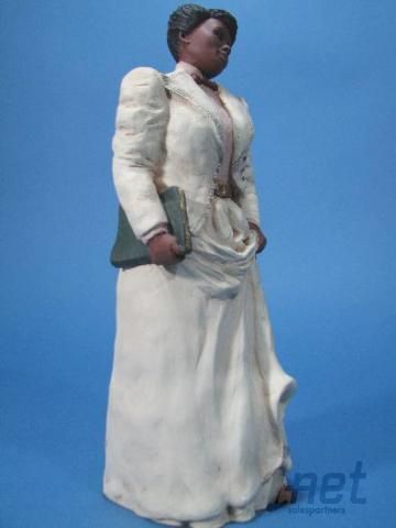 Miss Martha Holcombe Figurine Ida B, Wells 1992 Black History Series
