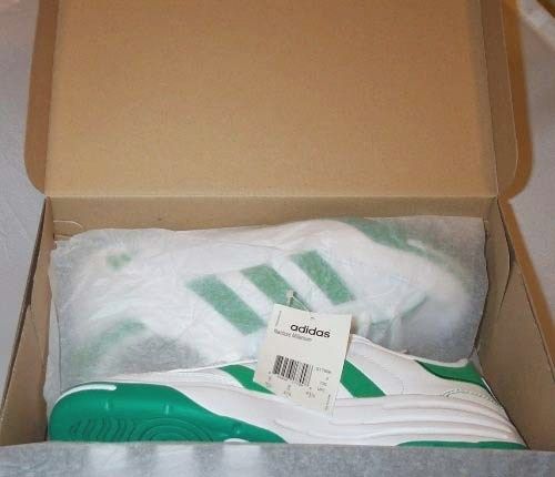 Adidas Mens Sz 9 5 Nastase Millenium White Green Tennis Casual Shoe