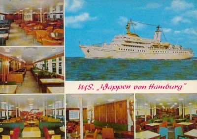 Germany MS Wappen Von Hamburg not Used CA 1960