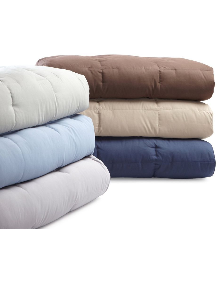 Pike Street Down Comforter King Machine Washable 5 Colors 29 Ounce oz