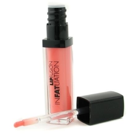   LipFusion Sugar Rush light peachy pink Plumper Gloss Infatuation NIB
