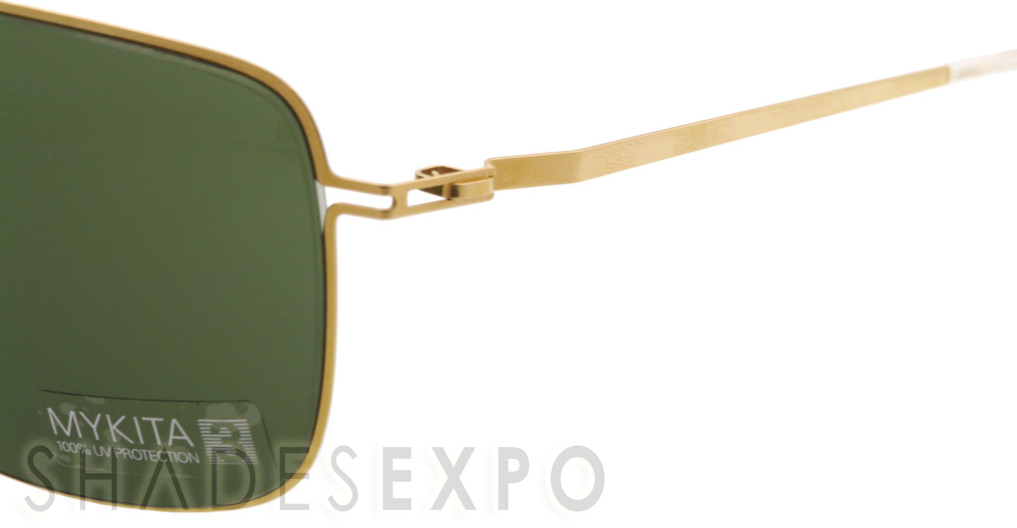 New Mykita Sunglasses Ingmar Glossy Gold 013 59mm