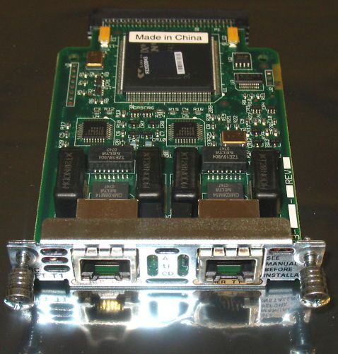 Genuine Cisco VWIC 2MFT T1 Voice Wan Interface Card