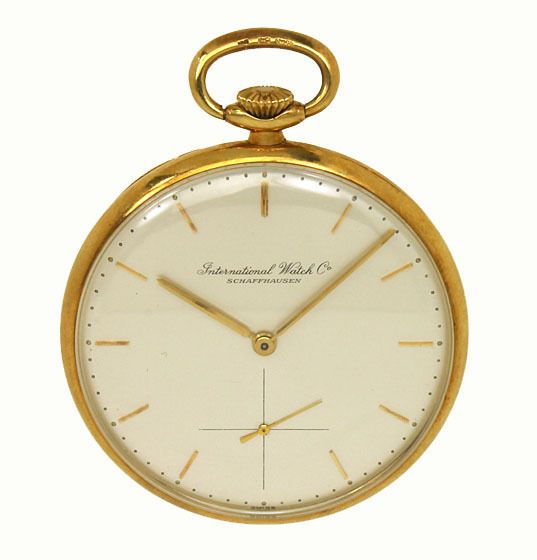 Vintage 18K Gold International Watch Co Pocket Watch