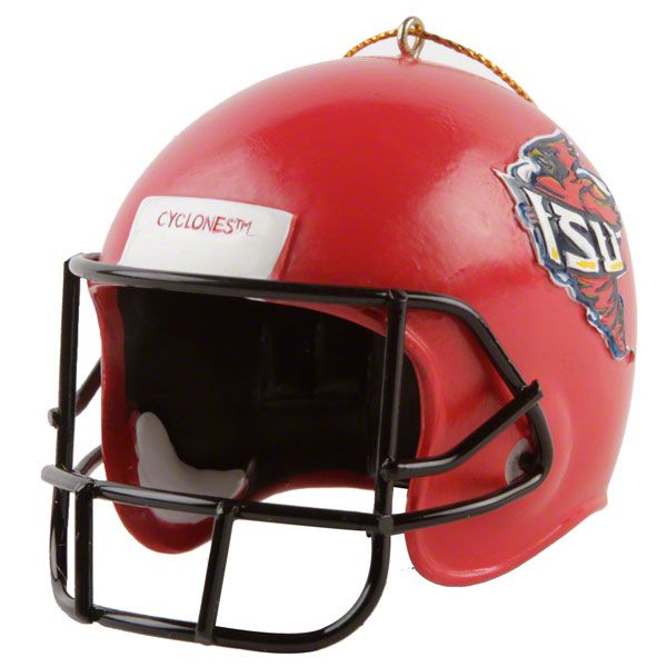 Iowa State Cyclones Team Helmet 3 Ornament