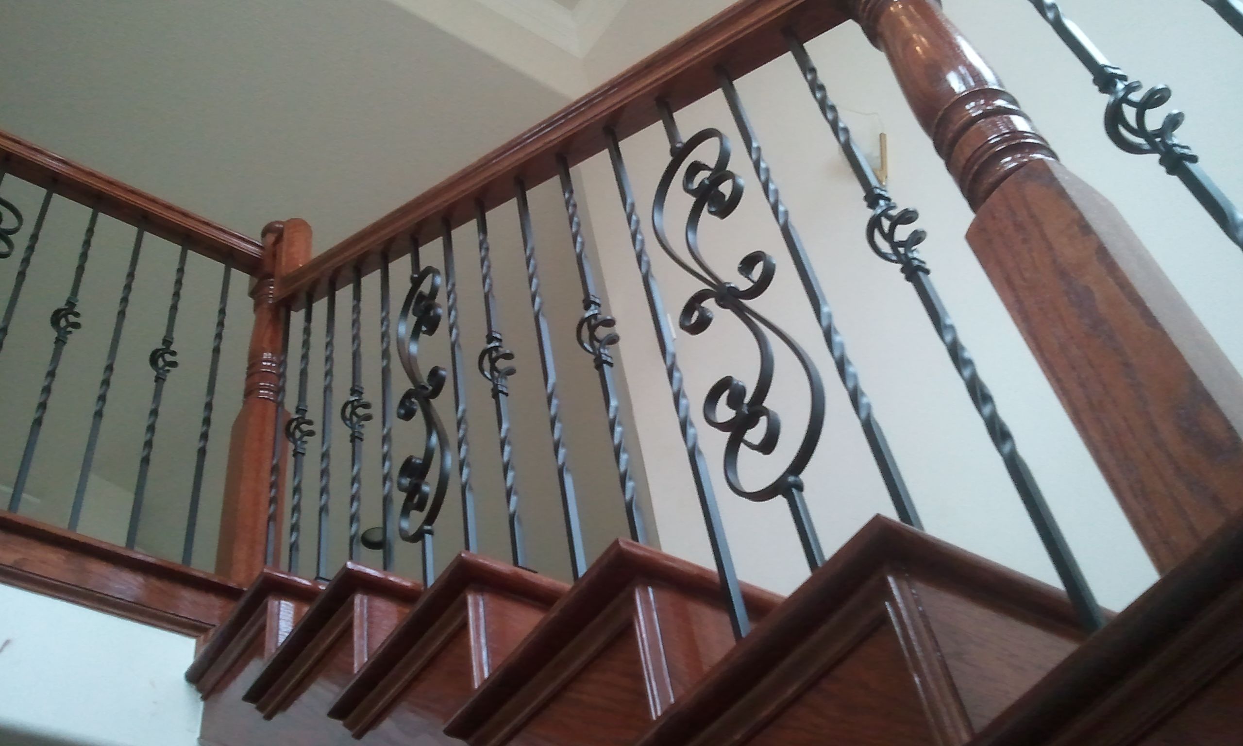 Iron Balusters Single Double Twist Series Iron Baluster 