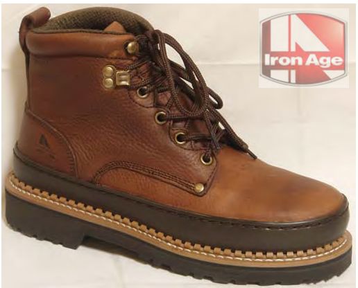 Iron Age 6 Sport Work Steel Toe Boot Style 742