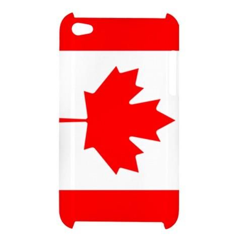 Canada Canadian Flag iPod Touch 4G Hardshell Case