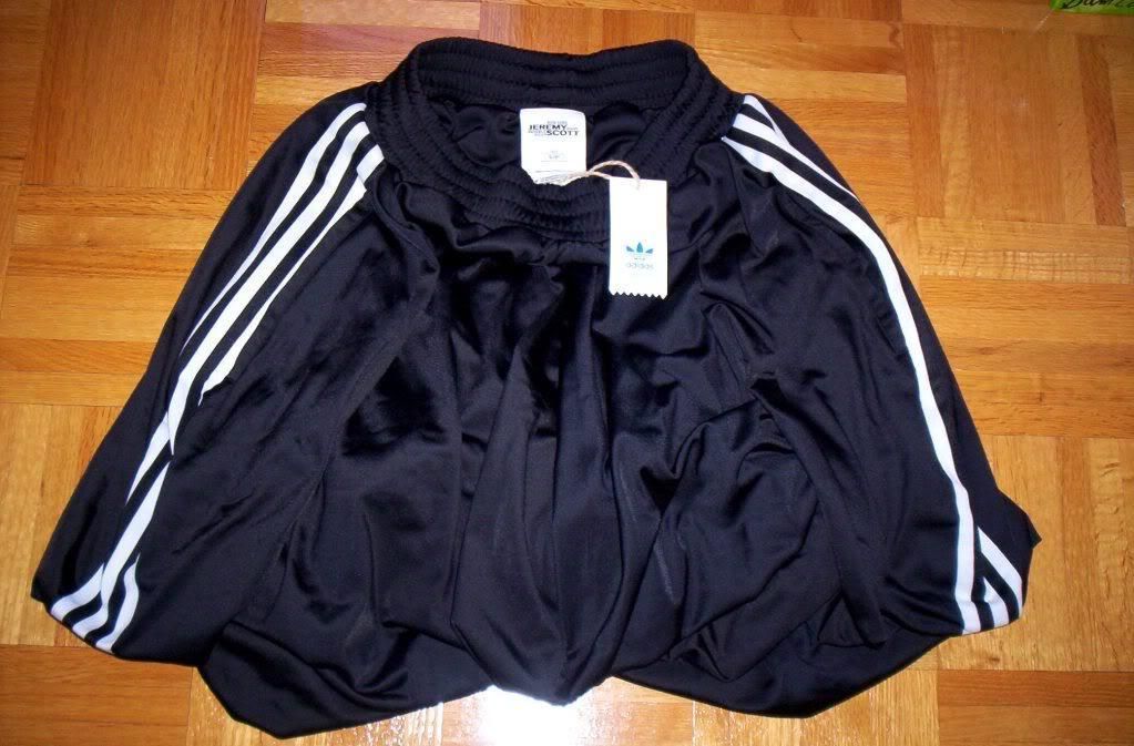 Jeremy Scott Adidas Stripe Bubble Black Skirt Dance s 