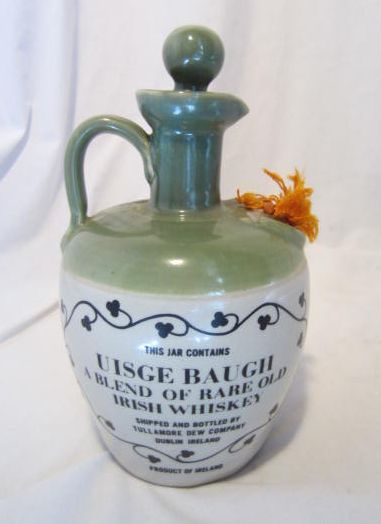 Tullamore Irish Whiskey Decanter Bottle Vintage