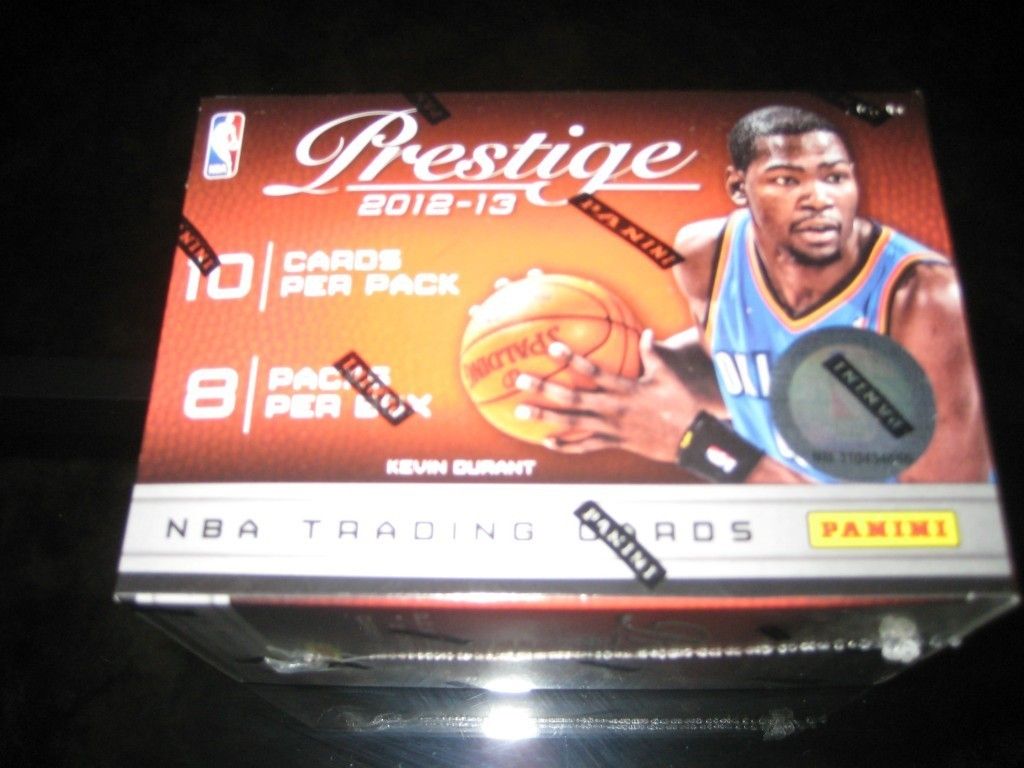  13 PRESTIGE BOX ANTHONY DAVIS KYRIE IRVING AUTO RC BLAKE GRIFFIN ROSE